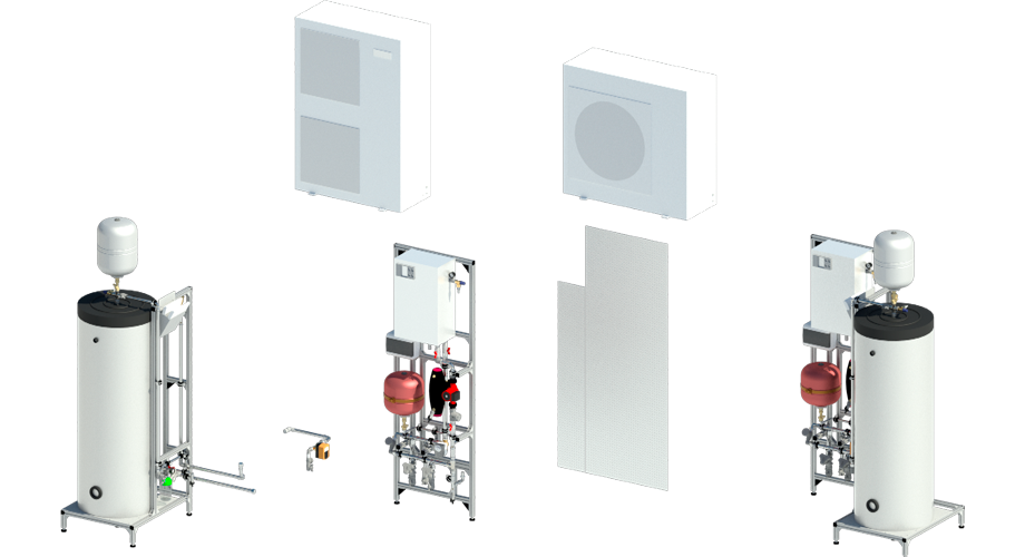 Конструктор блочно-модульной котельной HeatPumpBox-1 в Михайловке